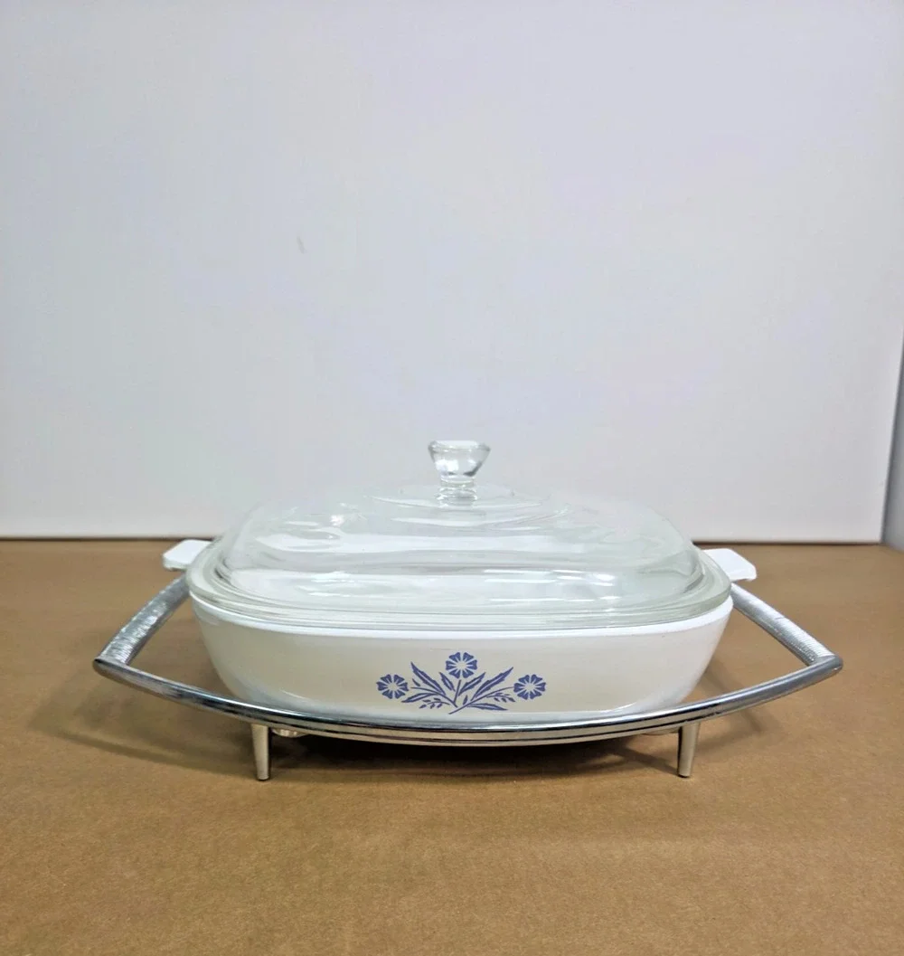 Vintage Corning Ware Blue Cornflower 10